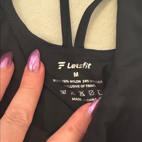 Let’s Fit Womens Top NWT - Picture 2 of 3